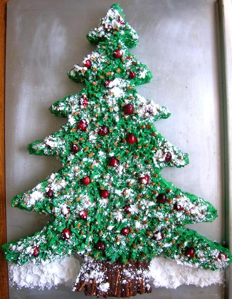 Christmas Tree Cake